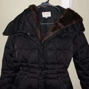 Laundry by Shelli Segal Faux Fur Puffer Coat